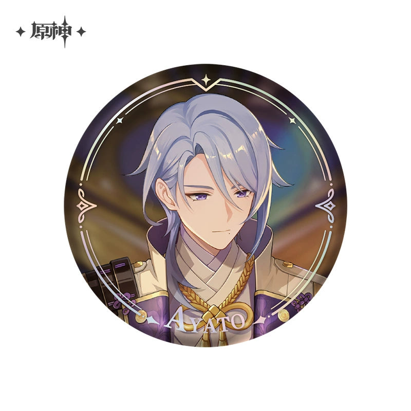 Genshin Impact丨Character PV Series Tinplate Badges
