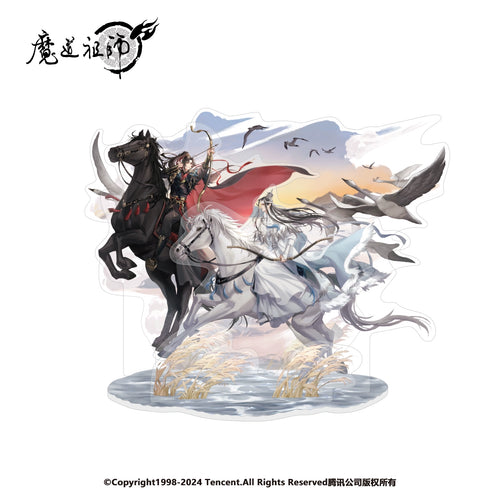 MDZS丨Nan Manshe Genuine, Magic Dao Patriarch Animation Peripheral, Winter Feather Series, Polaroid Badge Blind Box, Ba Chi Li Card