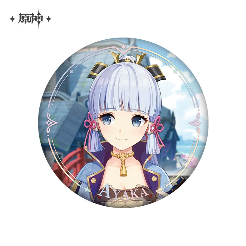 Genshin Impact丨Character PV Series Tinplate Badges