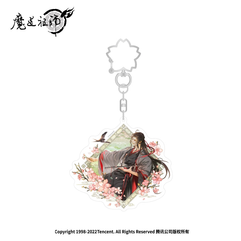 MDZS丨Genuine Nanmanshe, "Four Scenes of the Year" around Modao Patriarch Animation, spring standing brand badge quicksand ornament