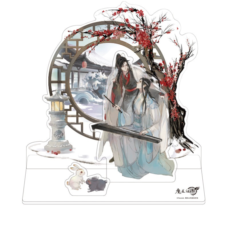 MDZS丨Official Genuine Magic Dao Patriarch Animation Peripheral Standing Brand Wei Wuxian Lan Forget Machine Qin Se and Yun Xiaohan Ornament in stock