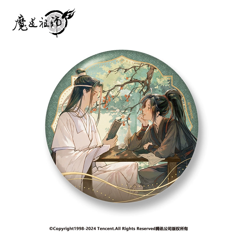 MDZS丨The genuine version of Nanmanshe, the "Listening and Learning" series around the Founder of Magic Dao Animation, Wei Wuxian Lan Wangji Standing Brand Badge