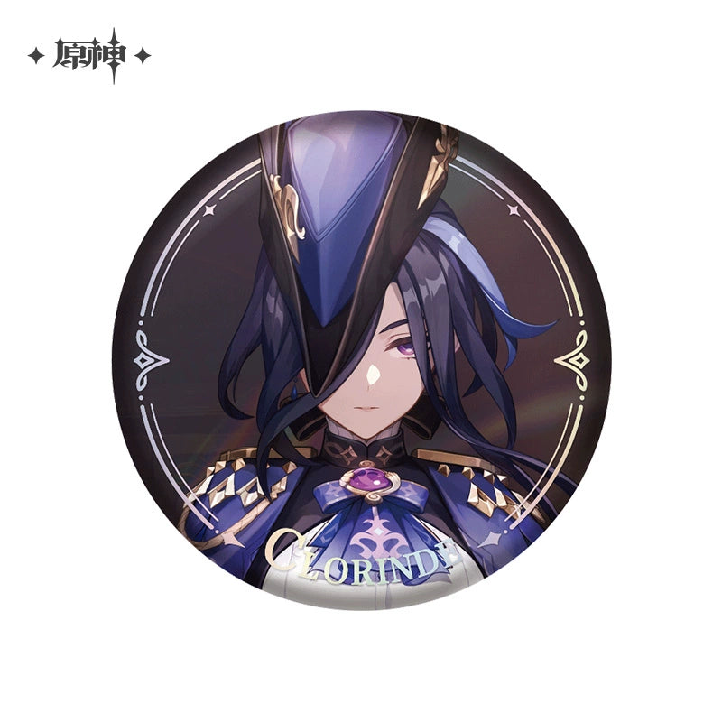 Genshin Impact丨Character PV Series Tinplate Badges