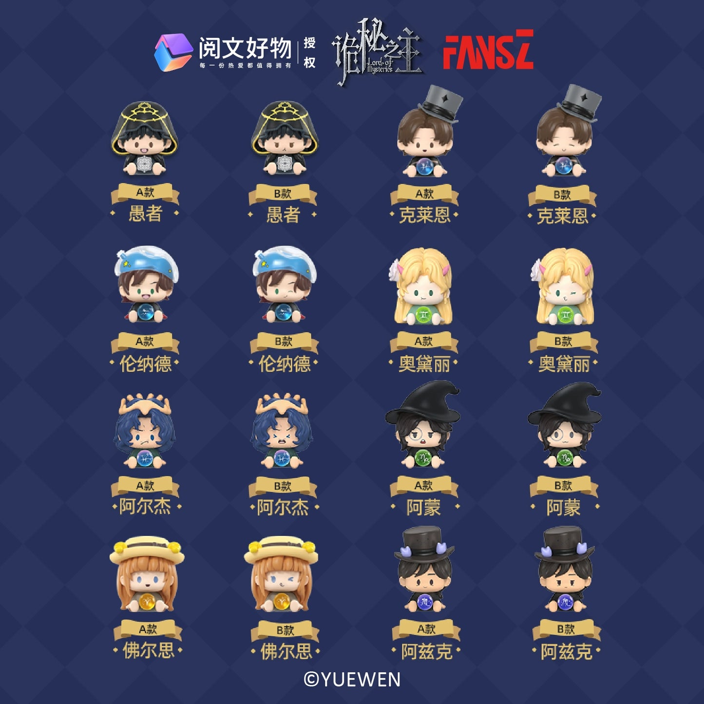 LOTM丨Klein Chibi Blind Box – Star Companions Series