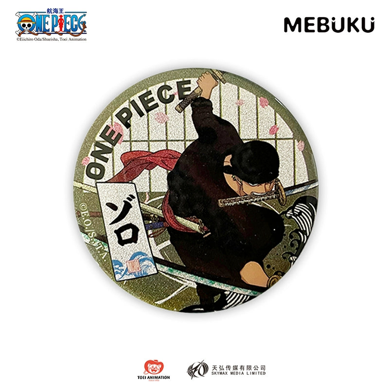One Piece丨Wano Country Series Badge Blind Box (Pin - type, Magnetic - type Brooch)