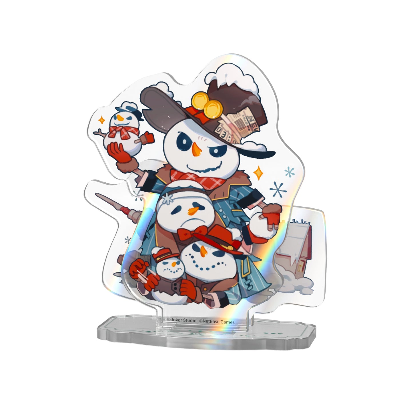 Identity V丨 Frozen Time Q-version Standing Card Initial Edition - Dream Witch Style Wax Artist Desktop Decoration Badge