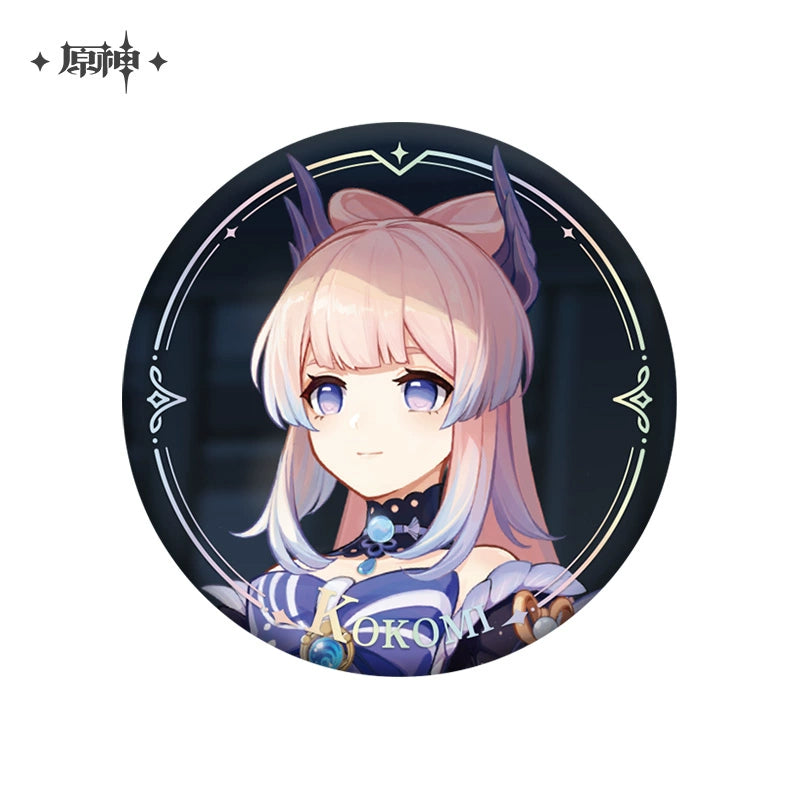 Genshin Impact丨Character PV Series Tinplate Badges