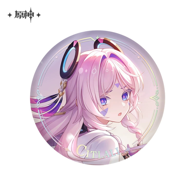 Genshin Impact丨Character PV Series Tinplate Badges
