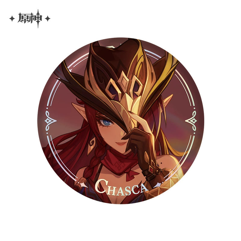 Genshin Impact丨Character PV Series Tinplate Badges