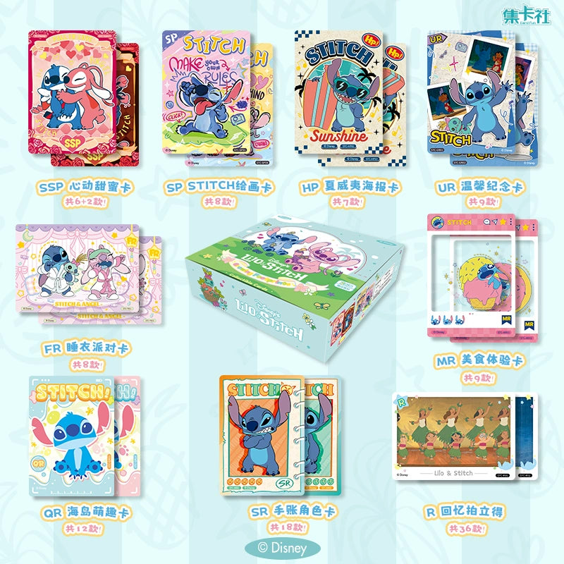 Disney丨Authentic Lilo & Stitch Growth Journey Stitch Collectible Cards