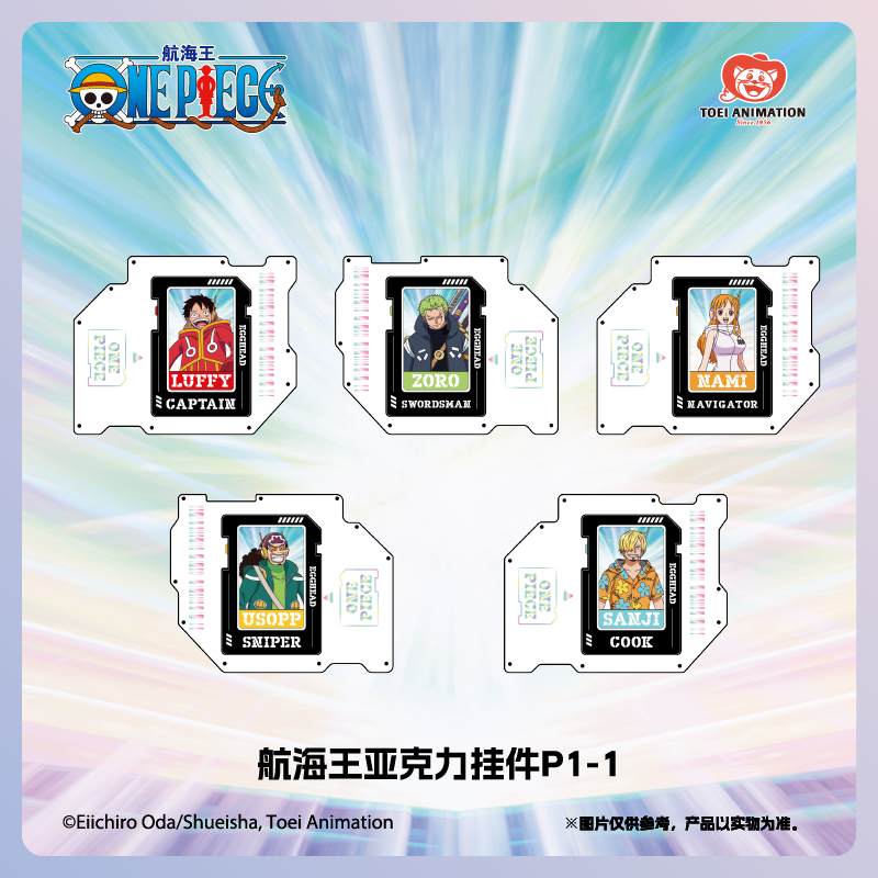 One Piece丨25th P1 - 1 Series Acrylic Hanging Ornament Blind Box