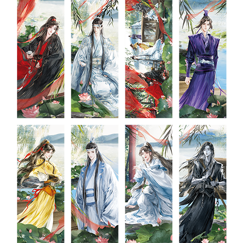MDZS丨Magic Road Patriarch Animation Official Genuine Peripheral Celebration Six Years of Peer Series Laser Ticket Blind Box 6th Anniversary