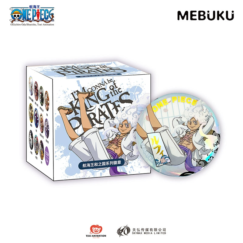 One Piece丨Wano Country Series Badge Blind Box (Pin - type, Magnetic - type Brooch)