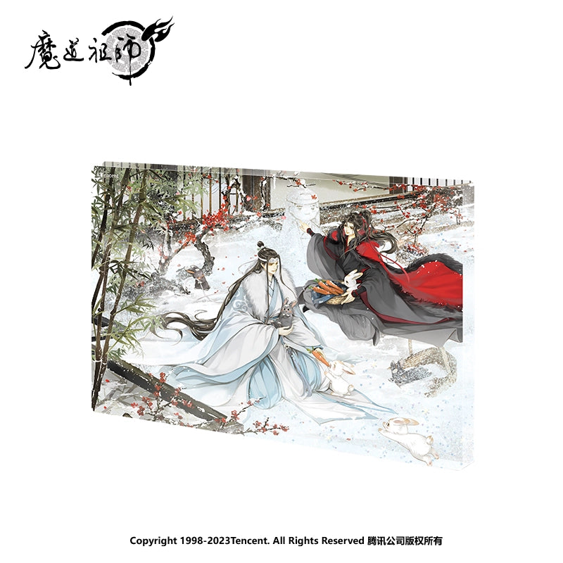 MDZS丨Genuine Nanmanshe, "Four Scenes of the Year" around the Founder of the Magic Dao Animation, winter, standing brand badge tassel pendant