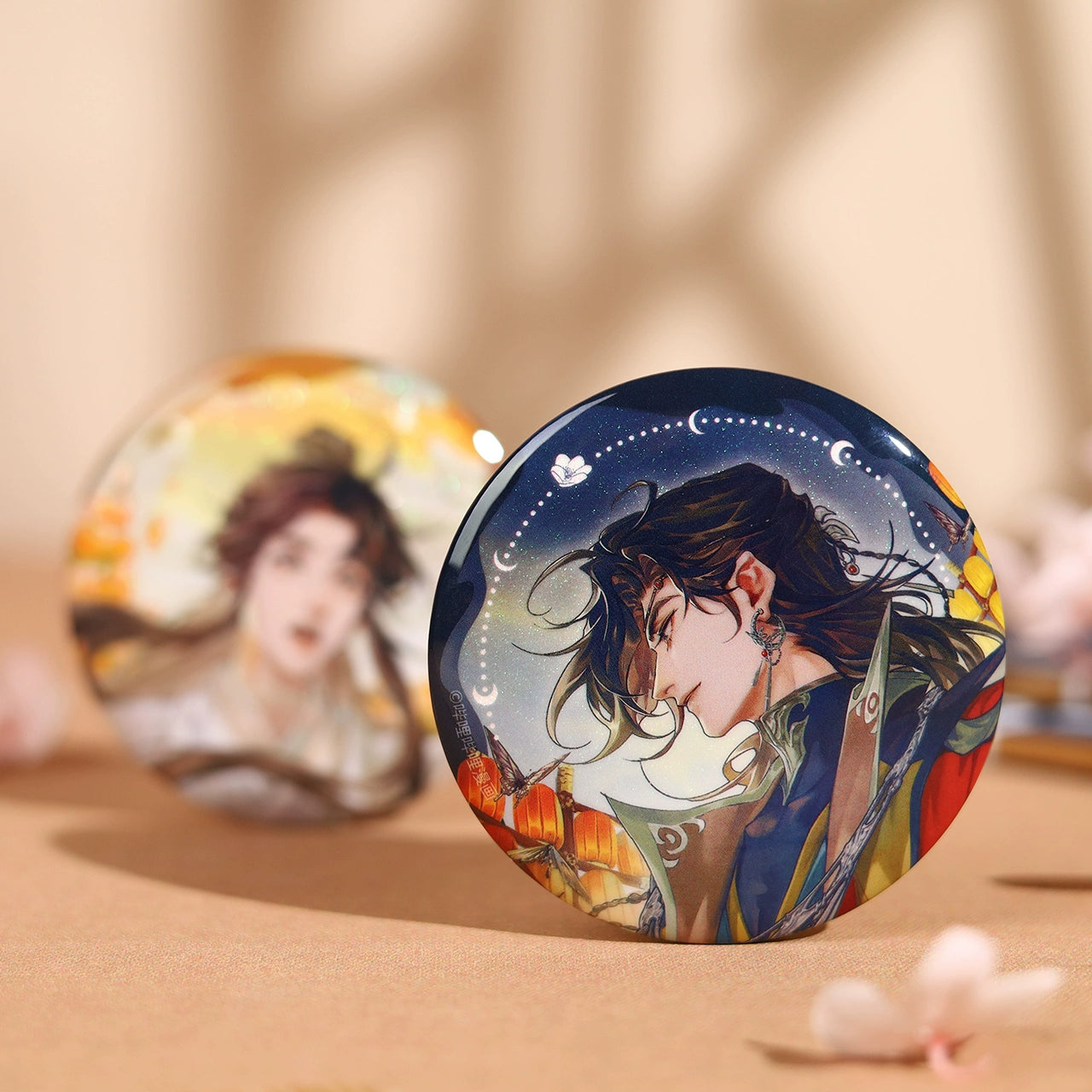 Genuine Heavenly Official Blessing 丨the Surrounding Bar, Haow, Cloud and Moon Series, Xie Lian Huacheng Badge