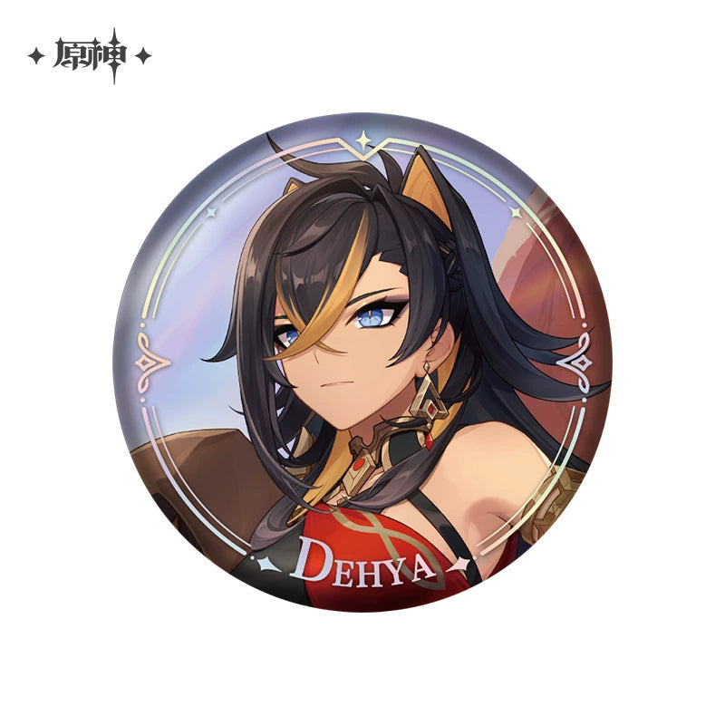 Genshin Impact丨Character PV Series Tinplate Badges