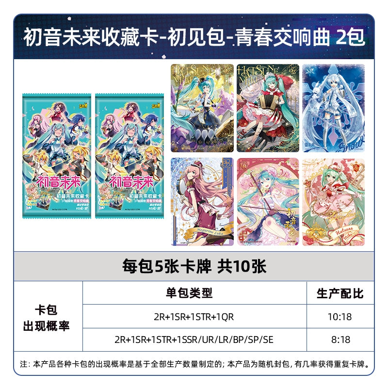 Hatsune Miku|First Encounter Series Collectible Cards