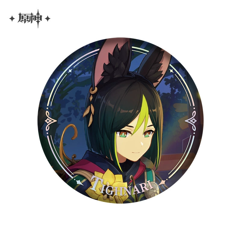 Genshin Impact丨Character PV Series Tinplate Badges