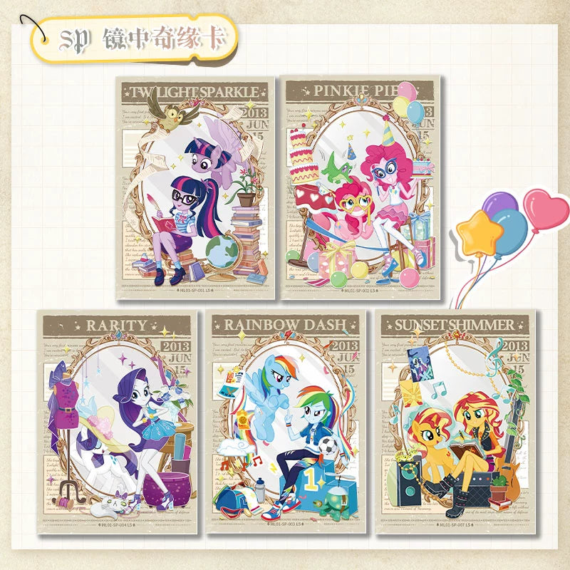 My Little Pony Cards|Book of Magic, a Whole Box of Friendship Sonic Boom Cards, Official Equestria Girls Cards