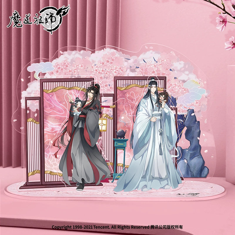 MDZS丨Official Genuine Magic Dao Patriarch Animation Peripheral Standing Brand Wei Wuxian Lan Forget Machine Qin Se and Yun Xiaohan Ornament in stock
