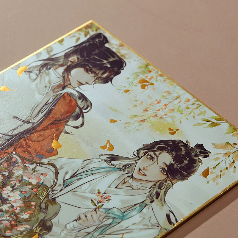 Animation Official Genuine Tianguan Blessing Peripheral Colored Paper Xie Lianhua City CP Secondary Comic Gift