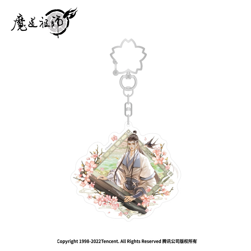MDZS丨Genuine Nanmanshe, "Four Scenes of the Year" around Modao Patriarch Animation, spring standing brand badge quicksand ornament