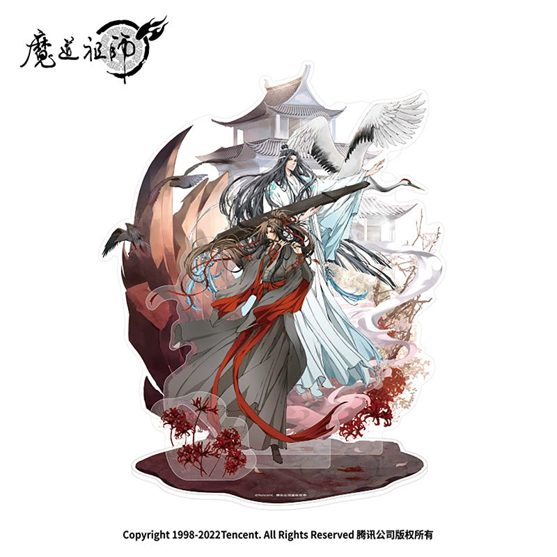 MDZS丨Official Genuine Magic Dao Patriarch Animation Peripheral Standing Brand Wei Wuxian Lan Forget Machine Qin Se and Yun Xiaohan Ornament in stock