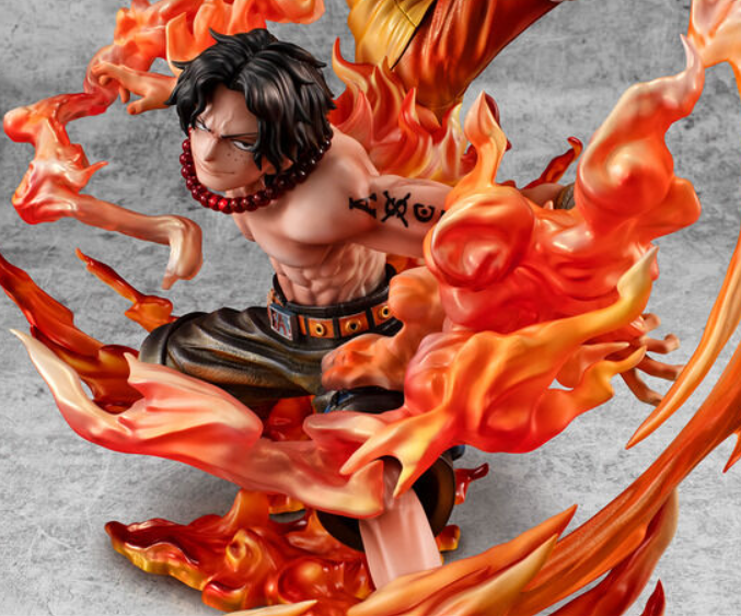 One Piece丨Marineford Battle Series Luffy and Ace Brothers Action Figure
