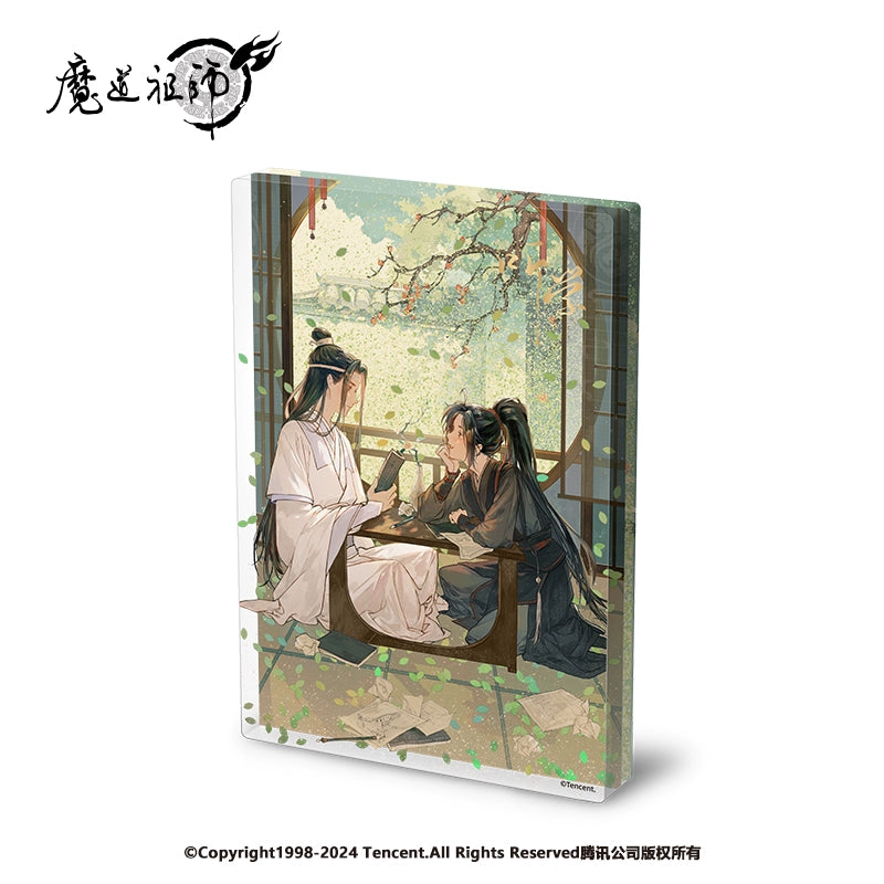 MDZS丨The genuine version of Nanmanshe, the "Listening and Learning" series around the Founder of Magic Dao Animation, Wei Wuxian Lan Wangji Standing Brand Badge