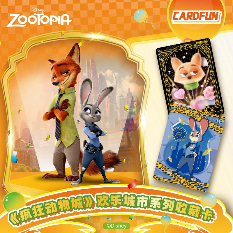 Disney丨Zootopia: Happy City Series Collectible Cards Blind Box