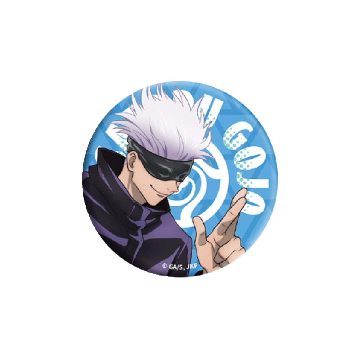 JJK丨Tinplate badge five Wufu Heihui