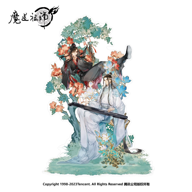 MDZS丨The genuine version of Nanmanshe, the founder of the magic way animation, Wei Wuxian Lan forget machine Lin Lu Wenge series of standing brand ornaments