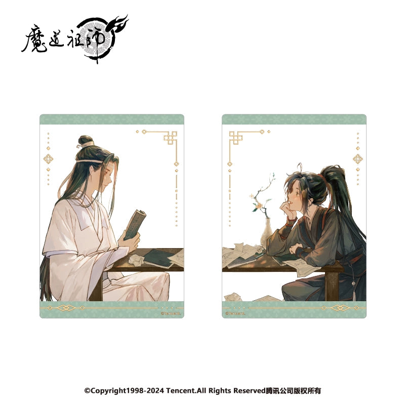MDZS丨The genuine version of Nanmanshe, the "Listening and Learning" series around the Founder of Magic Dao Animation, Wei Wuxian Lan Wangji Standing Brand Badge