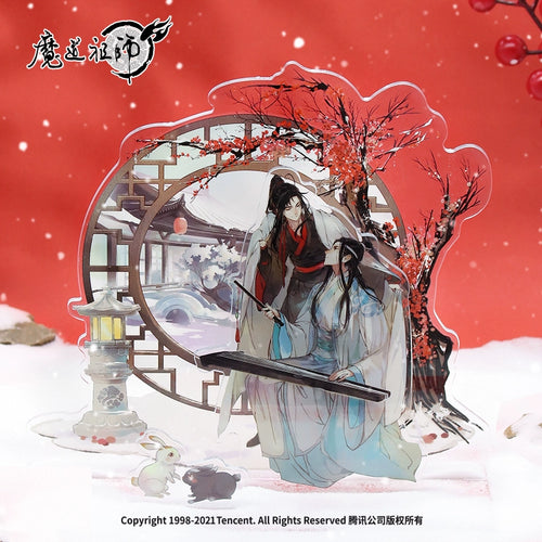 MDZS丨Official Genuine Magic Dao Patriarch Animation Peripheral Standing Brand Wei Wuxian Lan Forget Machine Qin Se and Yun Xiaohan Ornament in stock