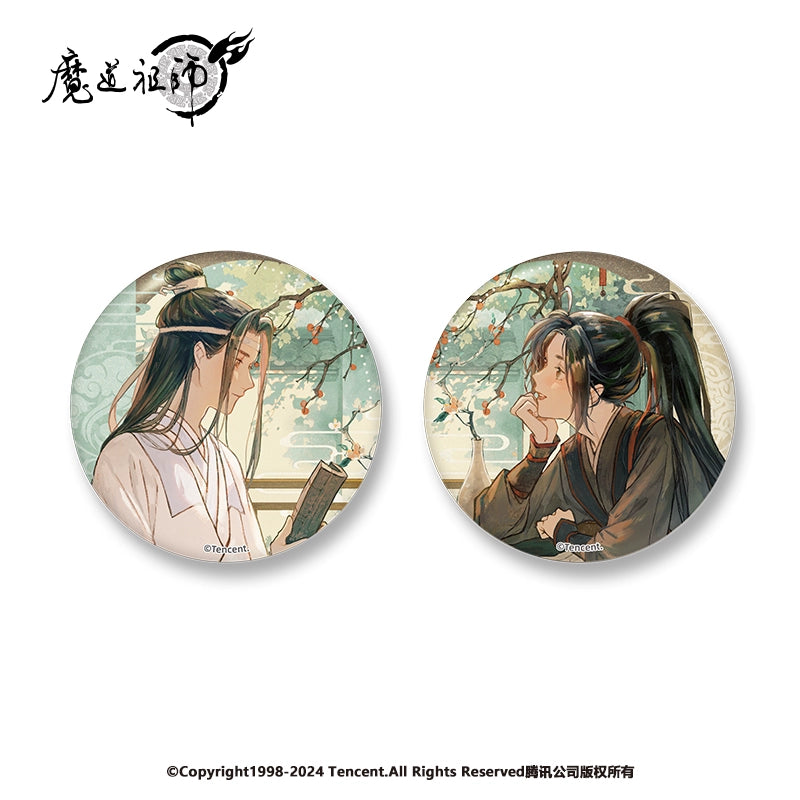 MDZS丨The genuine version of Nanmanshe, the "Listening and Learning" series around the Founder of Magic Dao Animation, Wei Wuxian Lan Wangji Standing Brand Badge