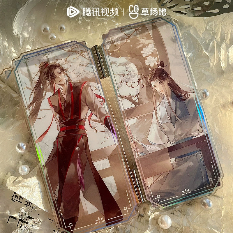MDZS丨New product, Magic Dao Patriarch Genuine Peripheral Wei Wuxian Lan Forget Machine Bar Li Brand Liu Ma Laser Ticket