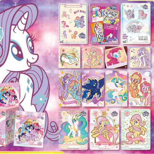 My Little Pony Stickers| Heartfelt Joy Pack, Sweetheart Party Collection Stickers, Official Authentic Toy Peripheral Cards