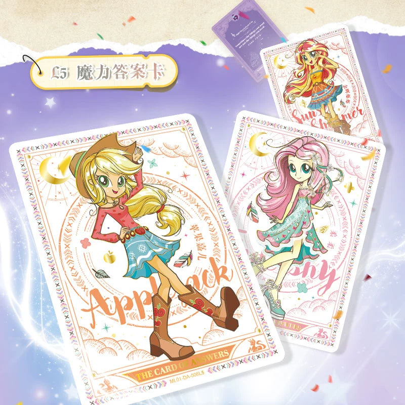 My Little Pony Cards|Book of Magic, a Whole Box of Friendship Sonic Boom Cards, Official Equestria Girls Cards
