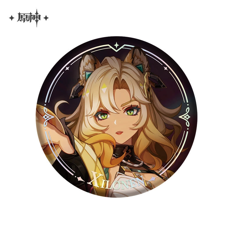 Genshin Impact丨Character PV Series Tinplate Badges