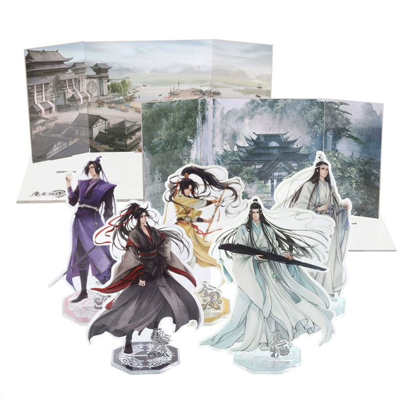 MDZS丨Official genuine magic way founder surrounding two-dimensional acrylic standing brand Wei Wuxian Lan forget machine figure animation ornament