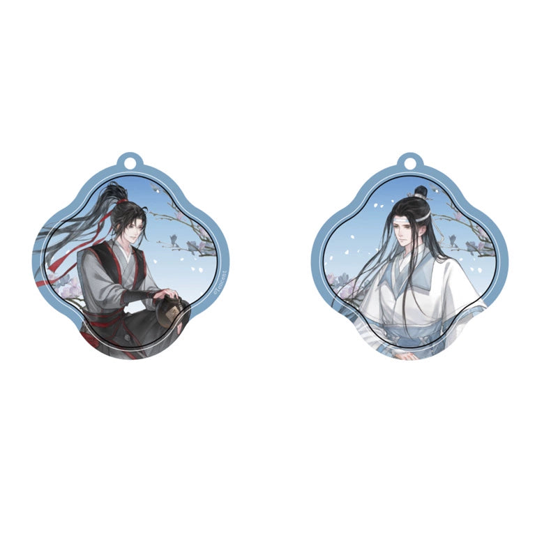MDZS丨Magic Road Patriarch Animation Official Genuine Tianzi Xiao Series Wei Wuxian Lan Forget Machine Peripheral Badge Standing Brand Laser Ticket