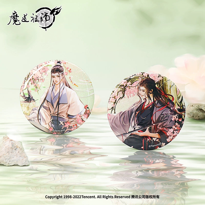 MDZS丨Genuine Nanmanshe, "Four Scenes of the Year" around Modao Patriarch Animation, spring standing brand badge quicksand ornament
