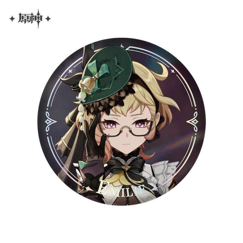 Genshin Impact丨Character PV Series Tinplate Badges