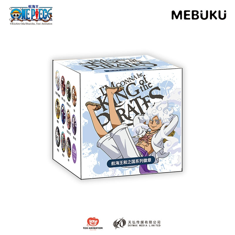 One Piece丨Wano Country Series Badge Blind Box (Pin - type, Magnetic - type Brooch)