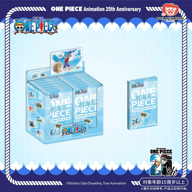 One Piece 丨25th Anniversary Transparent Card Blind Box