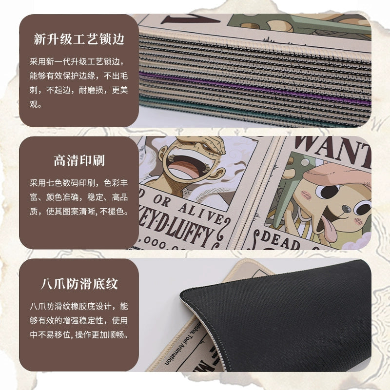 One Piece 丨Straw Hat Series Mouse Pad / Desk Mat