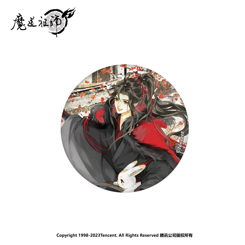 MDZS丨Genuine Nanmanshe, "Four Scenes of the Year" around the Founder of the Magic Dao Animation, winter, standing brand badge tassel pendant