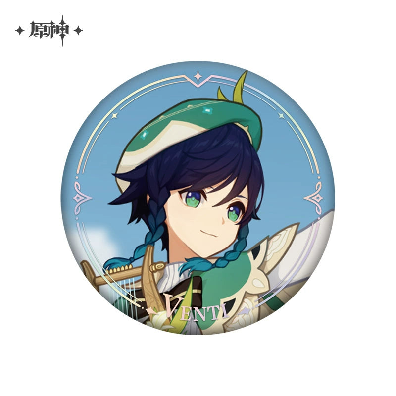 Genshin Impact丨Character PV Series Tinplate Badges