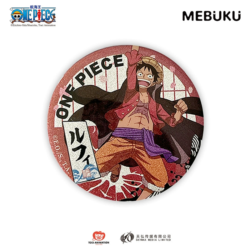 One Piece丨Wano Country Series Badge Blind Box (Pin - type, Magnetic - type Brooch)
