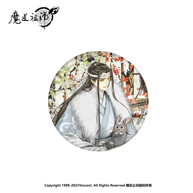 MDZS丨Genuine Nanmanshe, "Four Scenes of the Year" around the Founder of the Magic Dao Animation, winter, standing brand badge tassel pendant
